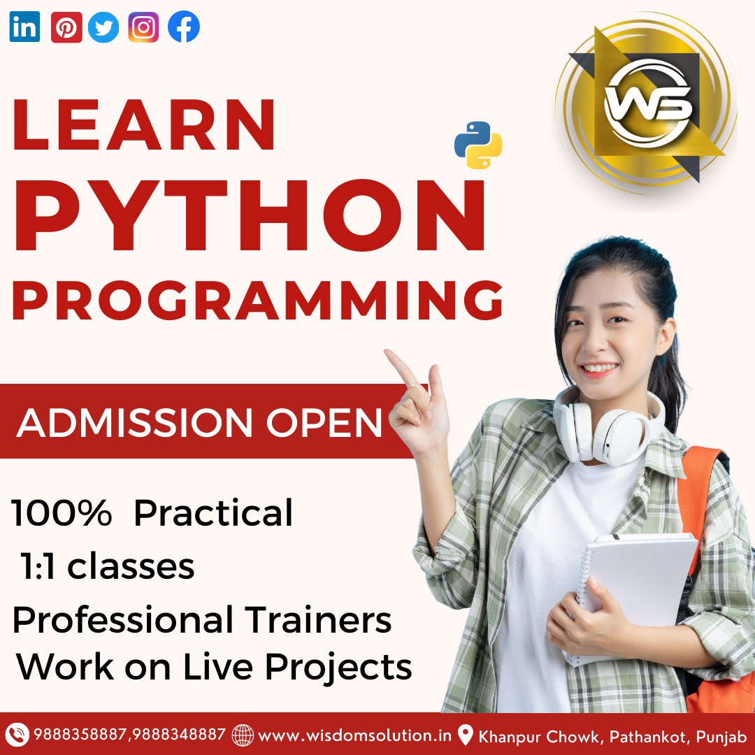 Learn Python Programming Language in Pathankot