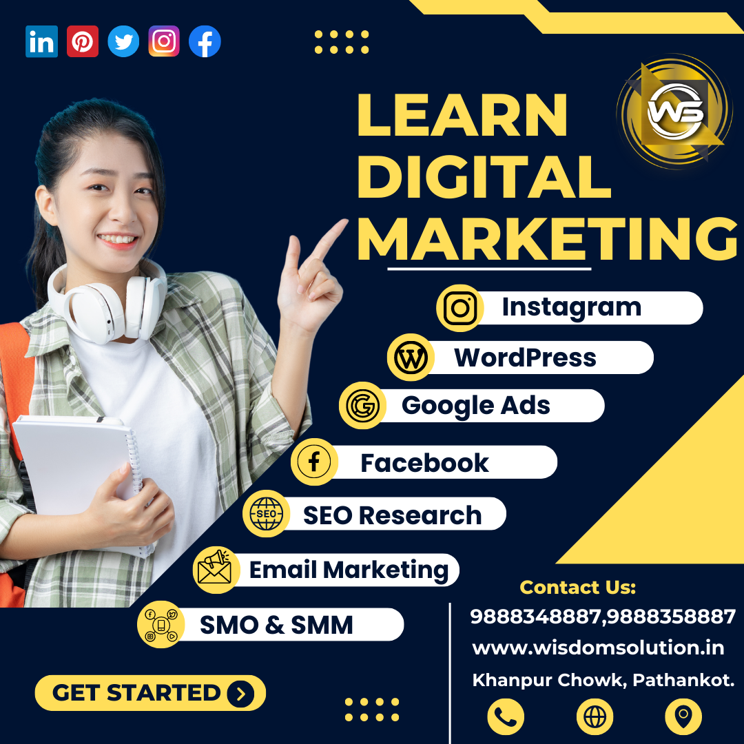 Learn Digital Marketing in Pathankot