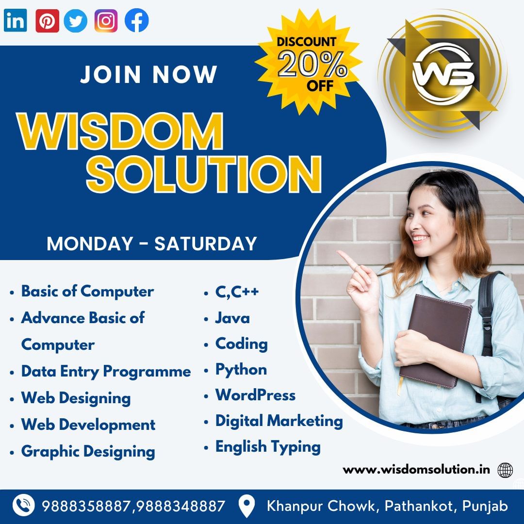 Wisdom Solution in Pathankot