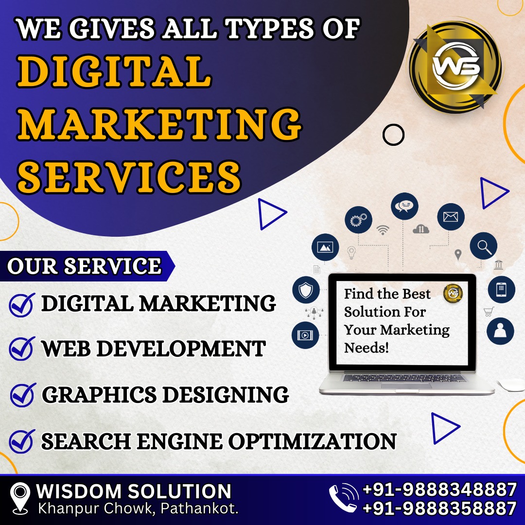 We Gives All Types Of Digital Marketing Services