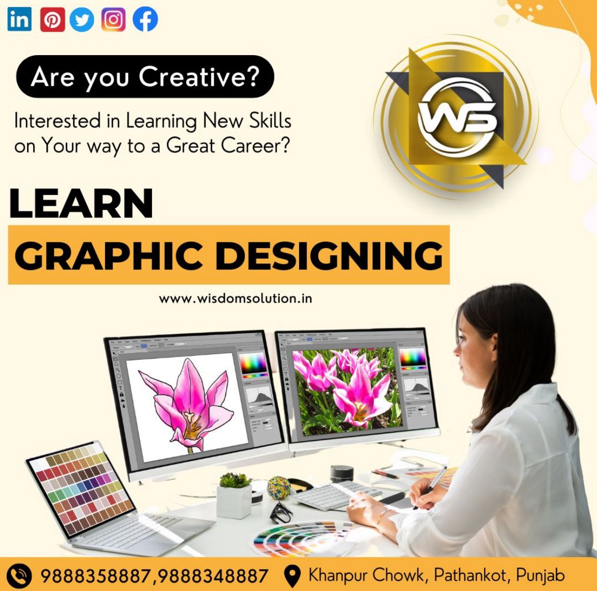 Learn Graphic Designing In Pathankot.