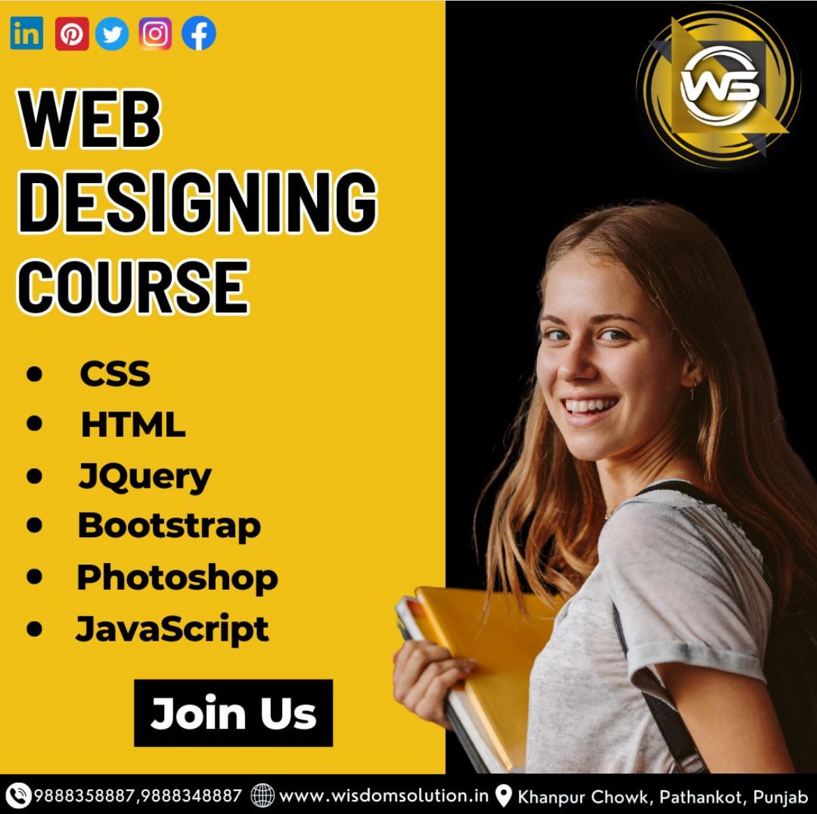 Best Web Designing Course In Pathankot.