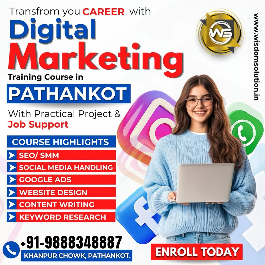 Best Digital Marketing Course in Pathankot