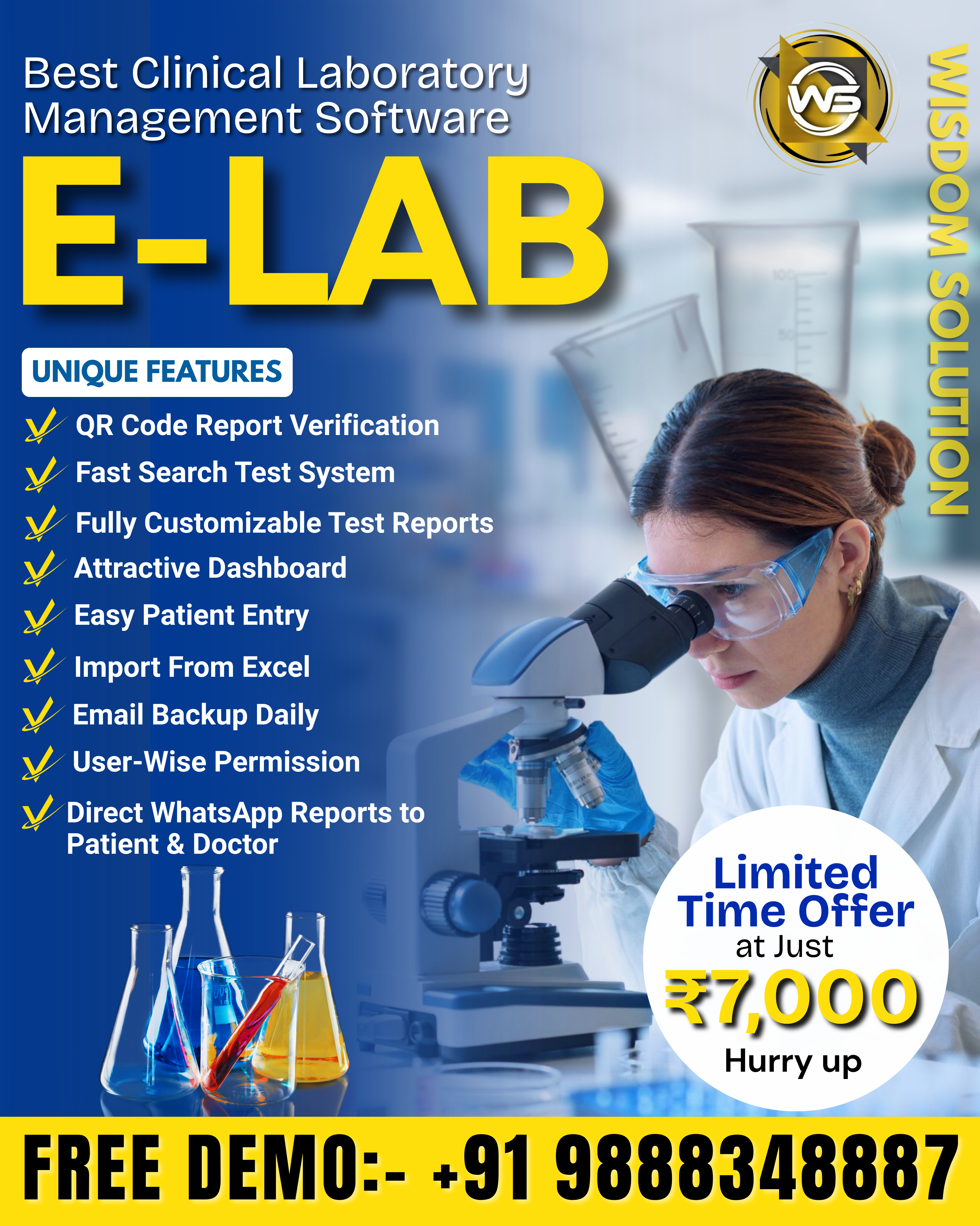 Best Clinical Laboratory Software at Affordable Price
