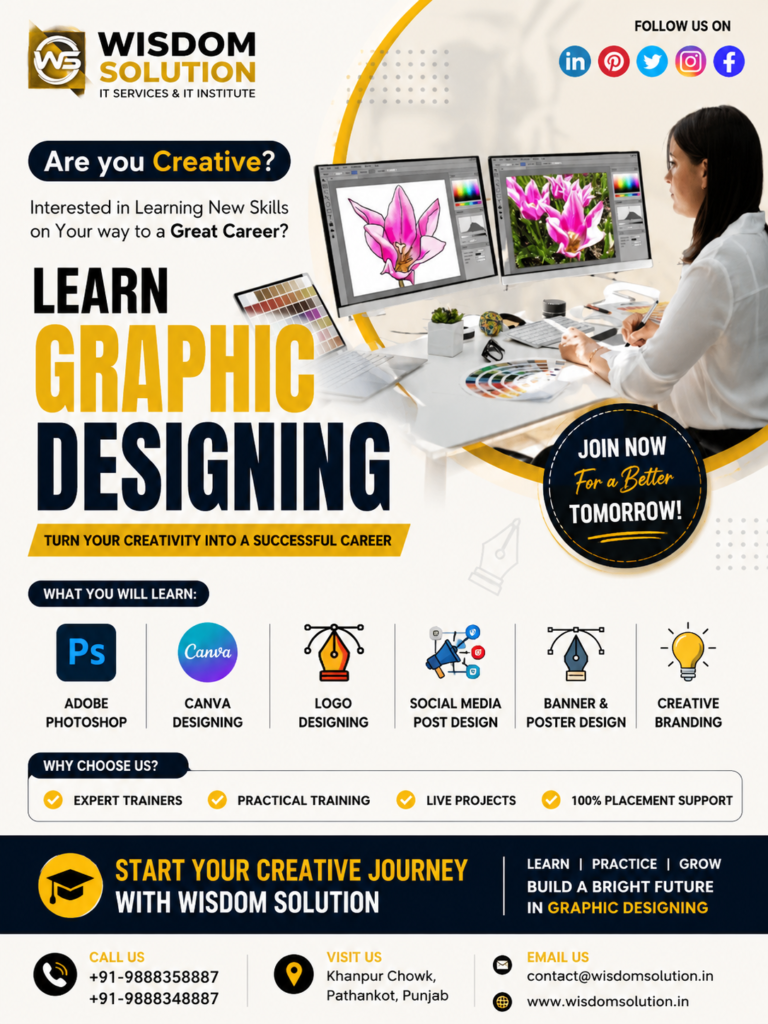 learn graphic Designing turn your Creativity into a Successful Career