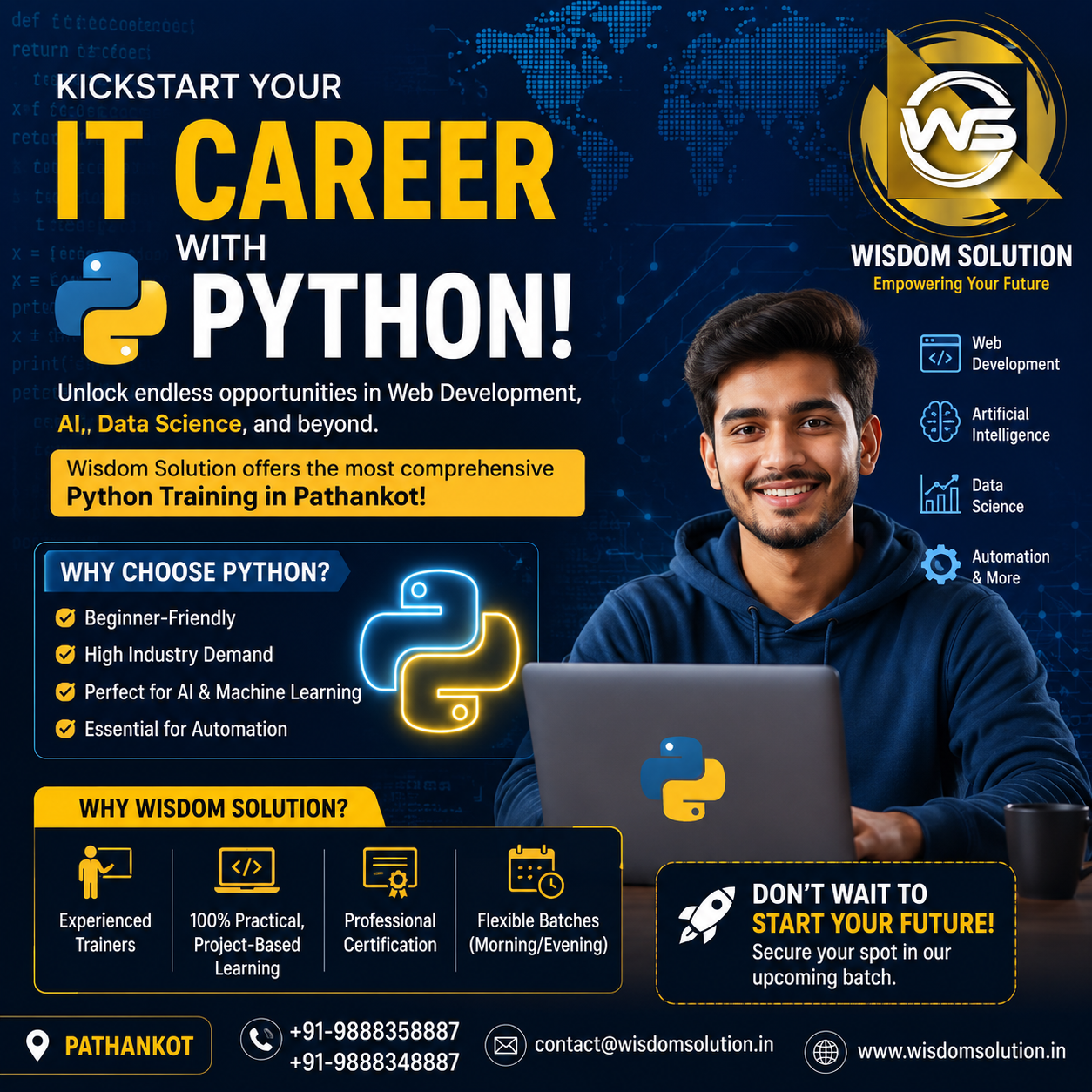 Learn Python Programming Course in Pathankot