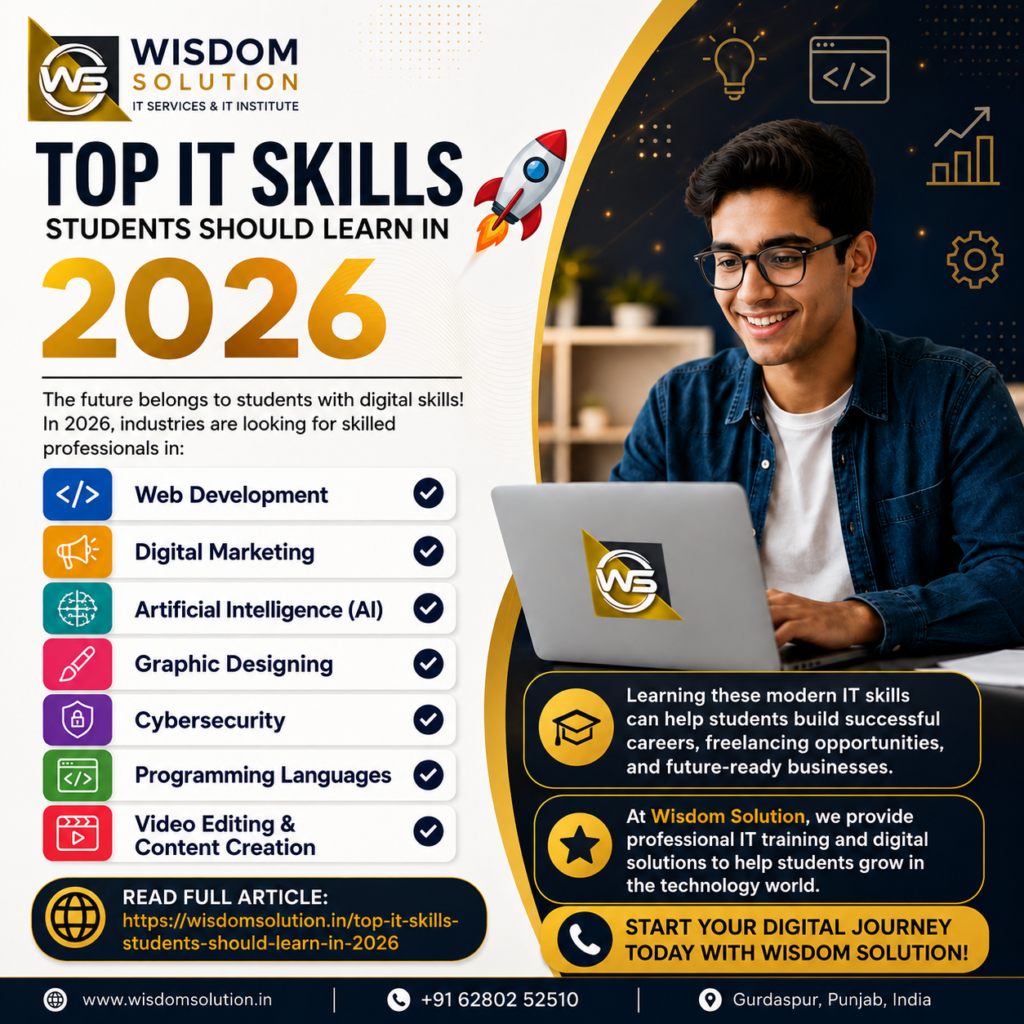 Top it Skills Students Should Learn in 2026