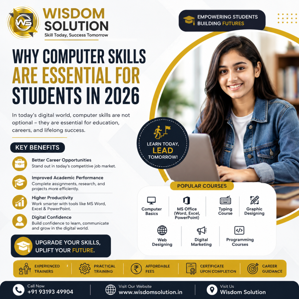 Why Computer Skills Are Essential For Student in 2026 