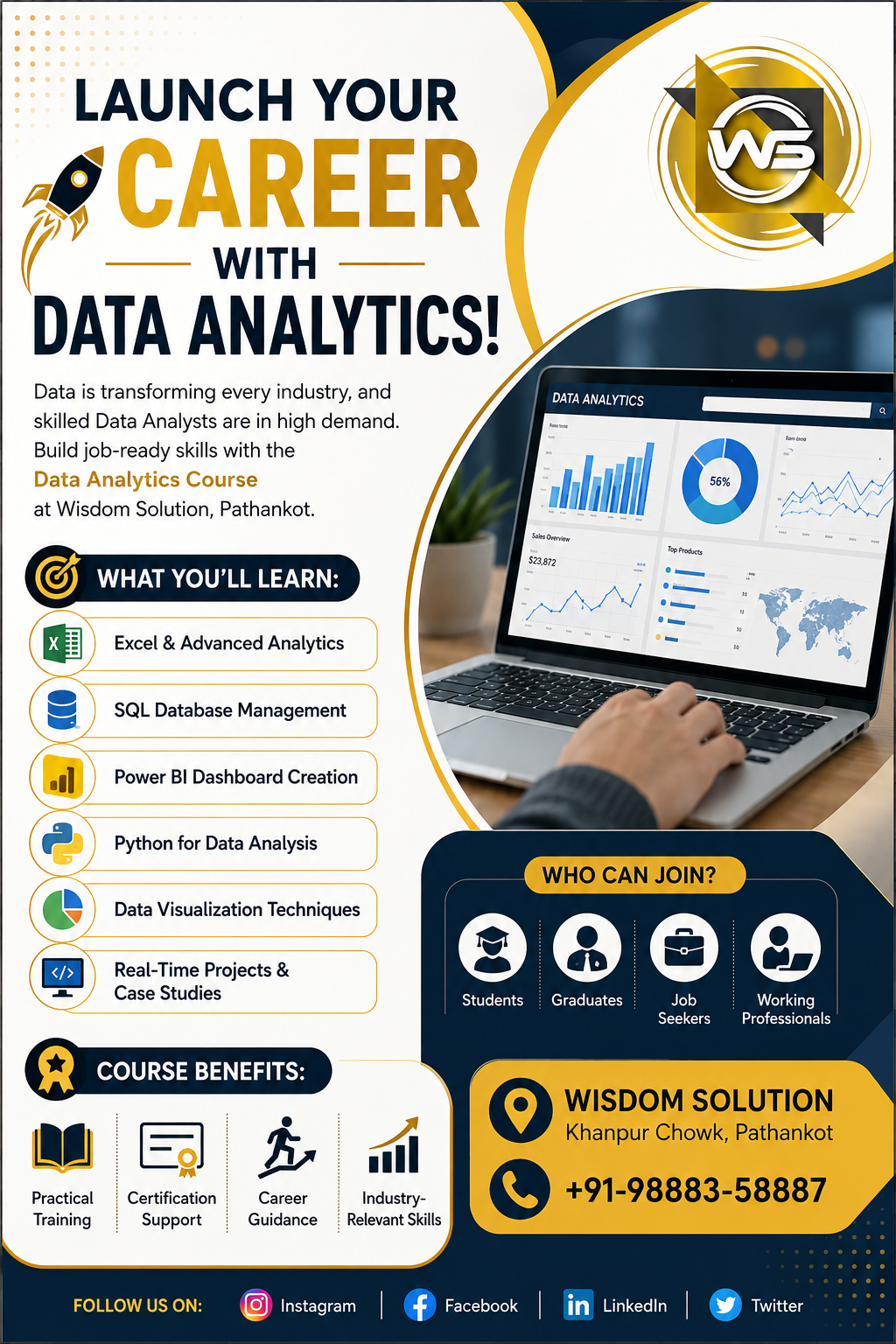 Data Analytics Course in Pathankot