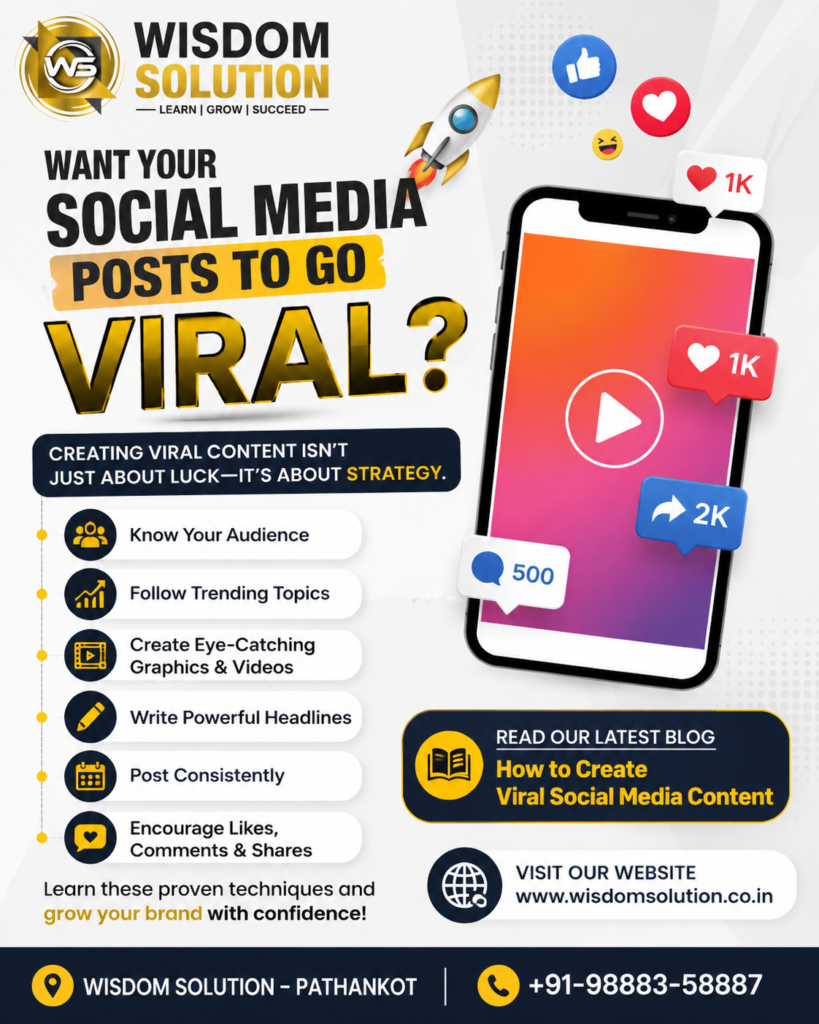How to Create Viral Social Media Content using social media marketing strategies