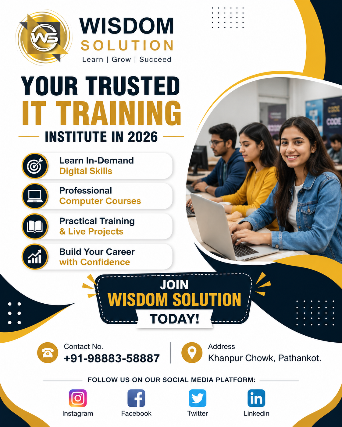 Your Trusted IT Training Institute in 2026