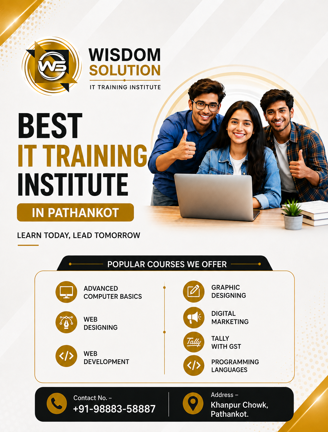 Best IT Training Institute in Pathankot for Career Growth